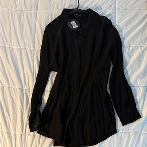 Elegant Black Women's Top